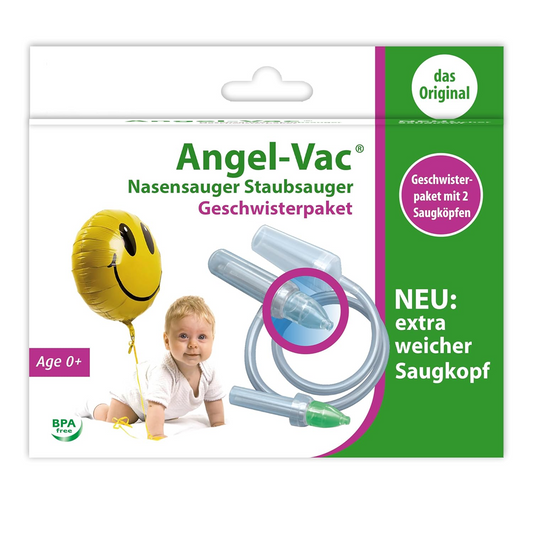 ANGEL-VAC aspirateur nasal manuel + 2 embouts