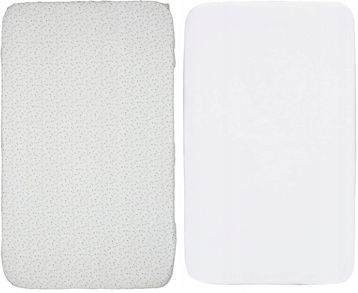 CHICCO NEXT2ME drap-housse pour berceau x2 50x83