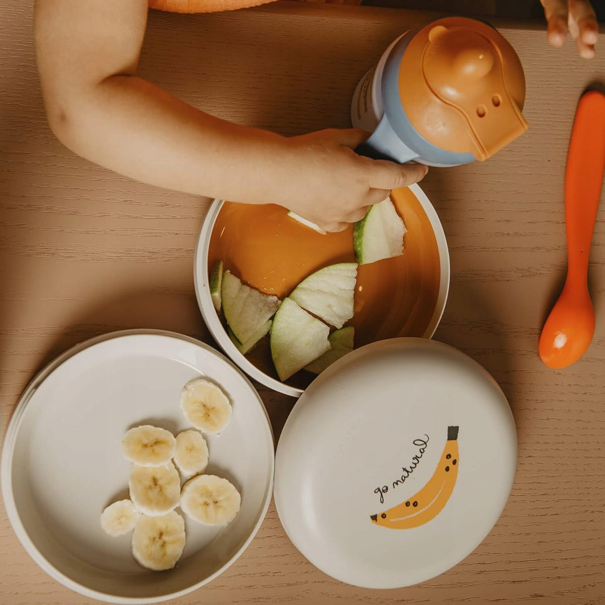 SUAVINEX BENTOO Brotdose Lunchbox mit zwei Fächern – Produktfoto 7