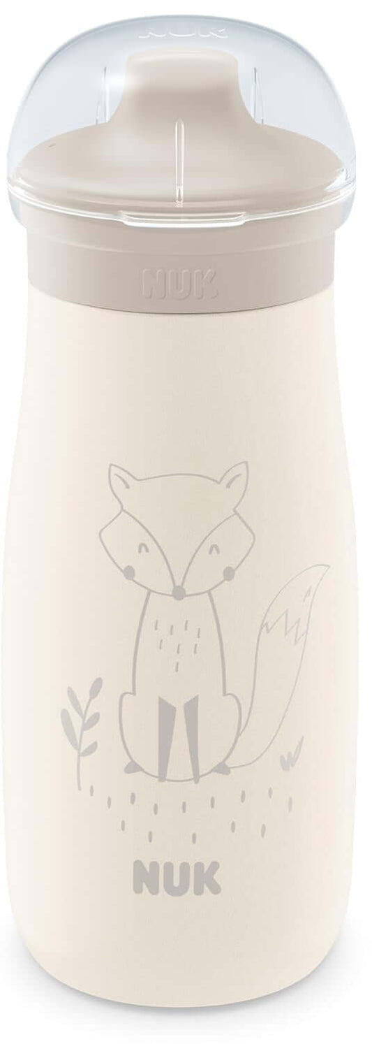 NUK Mini-Me Sip stålflaske med hård tud 300 ml 9 m+ RÆV
