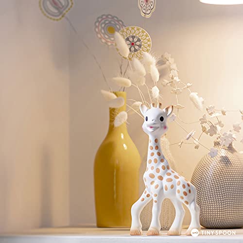 GIRAFE SOPHIE ensemble anneau de dentition avec porte-clés