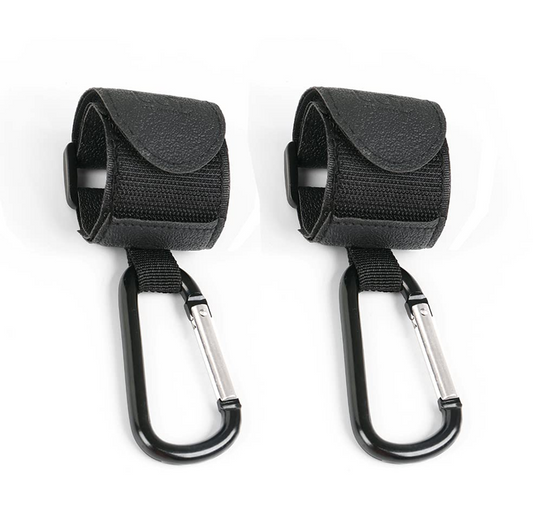 LOT de supports pour fixer le sac sur le cadre de la poussette, 2 pièces