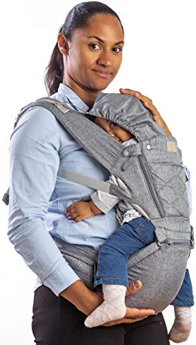 FLOK ergonomic baby carrier with waist belt 6-in-1