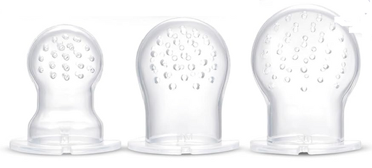 BEBI BORN anneau de dentition distributeur de fruits pour enfants 3-24m 3 embouts