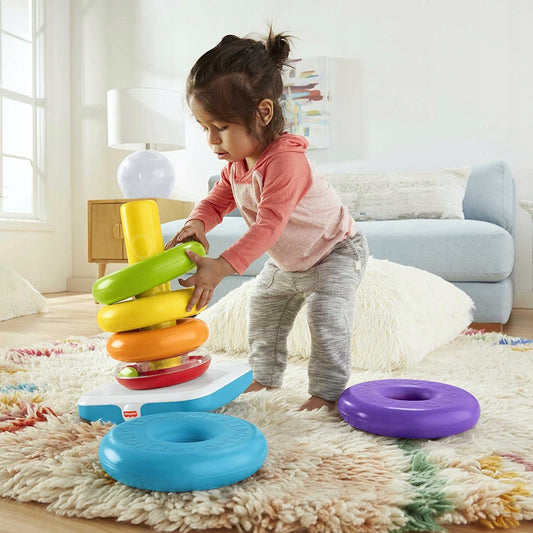 FISHER-PRICE giga piramidka z kółek