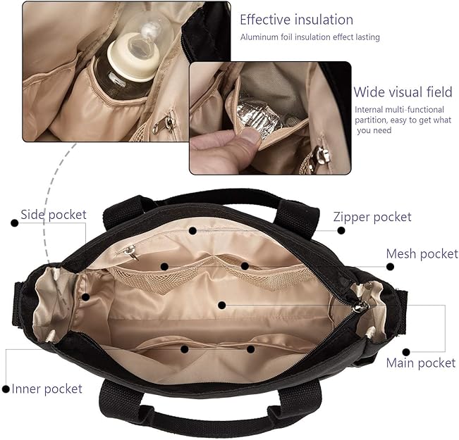 ROYAL FAIR organizer tas voor kinderwagen 42x33x18cm
