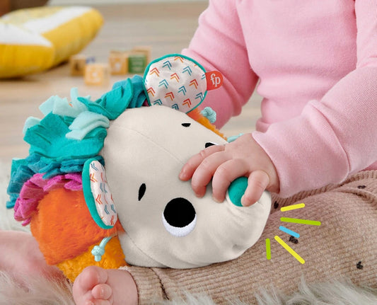 FISHER-PRICE HBP42 ouriço sensorial fofinho peluche