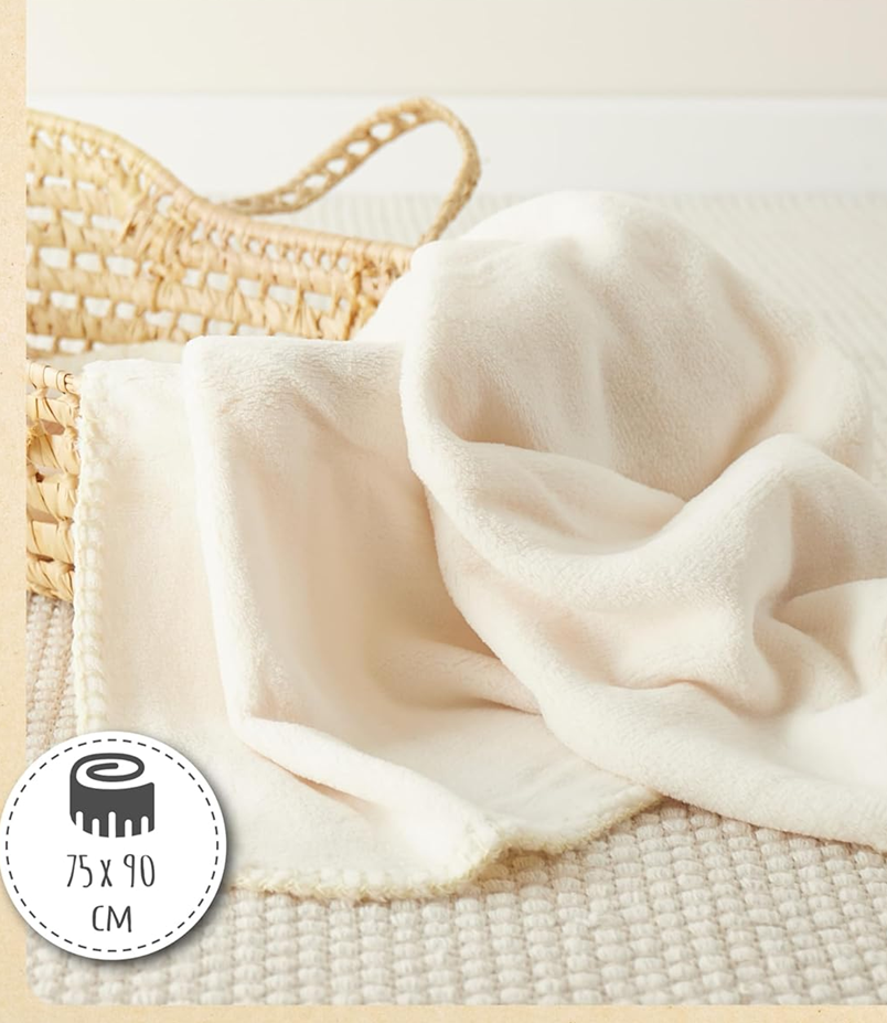 BIECO couverture en polaire 75 x 100 cm