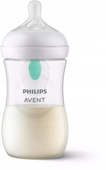 PHILIPS AVENT Natural Response zestaw butelki smoczek szczotka AIRFREE VENT butelka antykolkowa z mlekiem