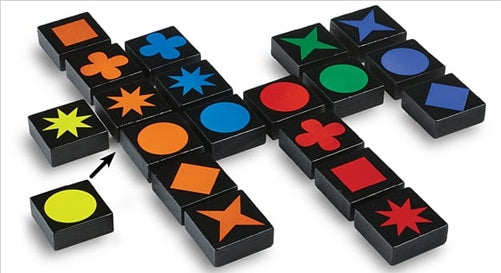 999 GAMES Qwirkle gra 108 drewnianych płytek + etui "N