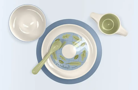SUAVINEX Go Natural tableware set
