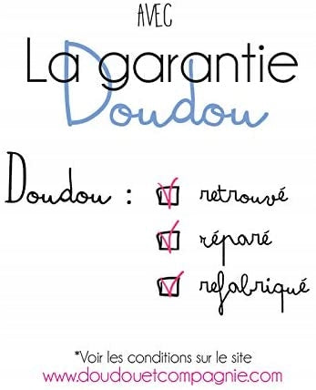 DOUDOU et COMPAGNIE pszczoła komforter PRZYTULANKA organic przytulanka dla niemowląt 0+ w ozdobnym pudełku