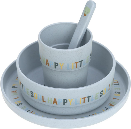 LASSIG комплект съдове без меламин Happy Fruits Lemon