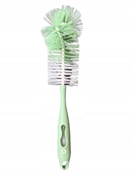 BADABULLE Brosse 2 en 1 pour nettoyer les biberons et tétines 28 cm
