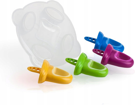 NUBY foremki do lodów w kształcie smoczka 6m+