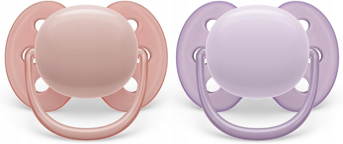PHILIPS AVENT Ultra Soft sucettes x 2 0-6 mois