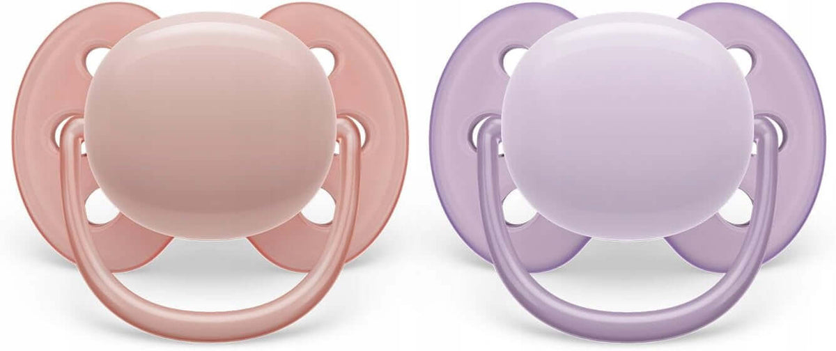 PHILIPS AVENT Ultra Soft smoczki x 2 0-6msc – zdjęcie 1