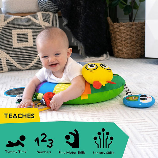 Coussin de jeu BABY EINSTEIN pour le ventre Chenille 0+