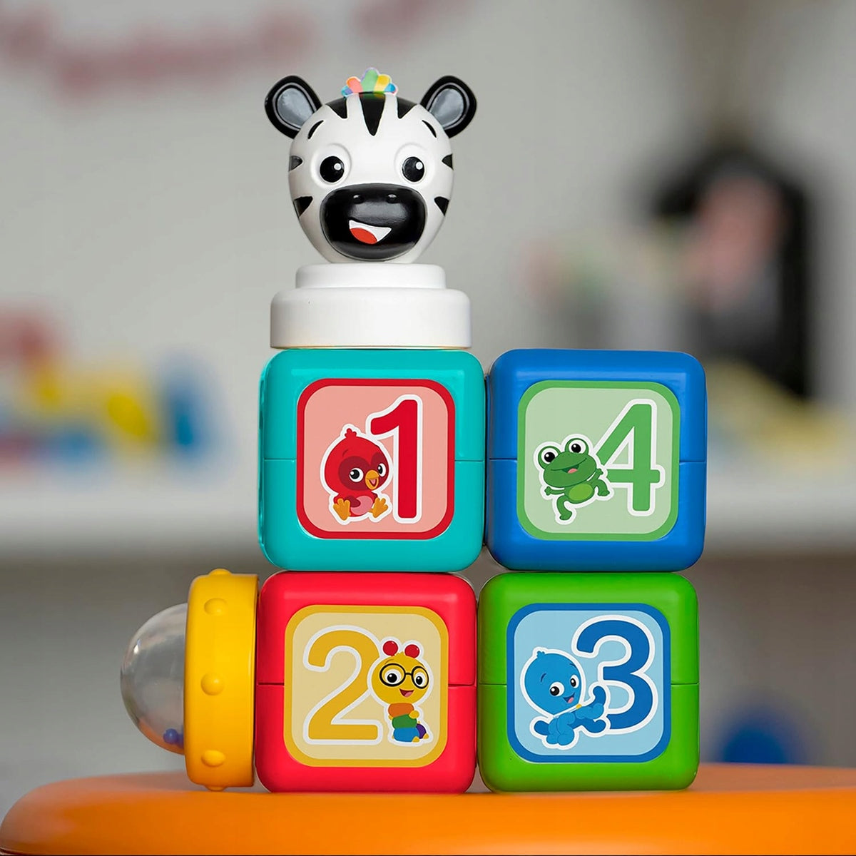 BABY EINSTEIN Connectables Add & Stack blocs magnétiques 6 pièces