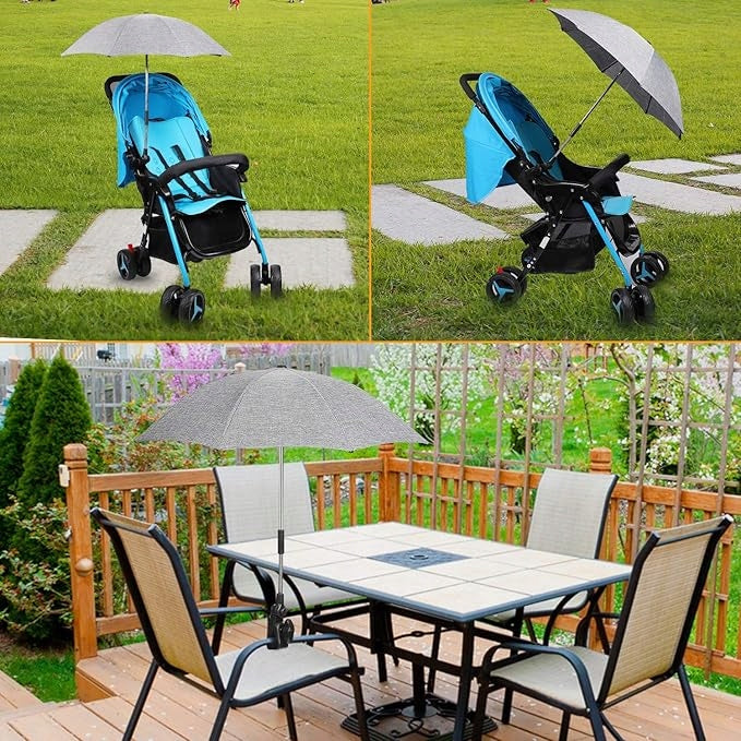 WINLOAD parasol ochronny do wózka średnica 73 cm promienie UV wodoodporny