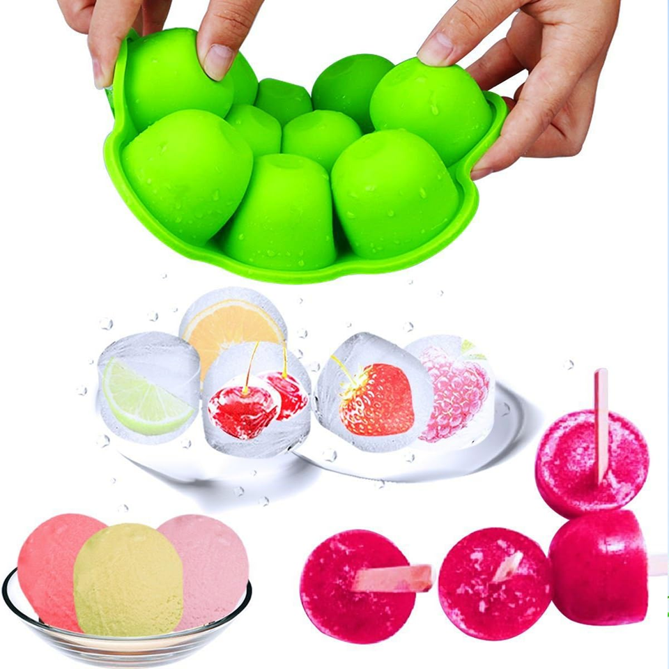 Molde de silicona para congelar alimentos 10 x 60 ml Fresh Foods