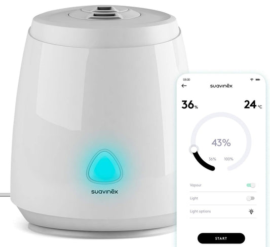 SUAVINEX Care nawilżacz ultradźwiękowy aplikacja – zdjęcie produktu 2