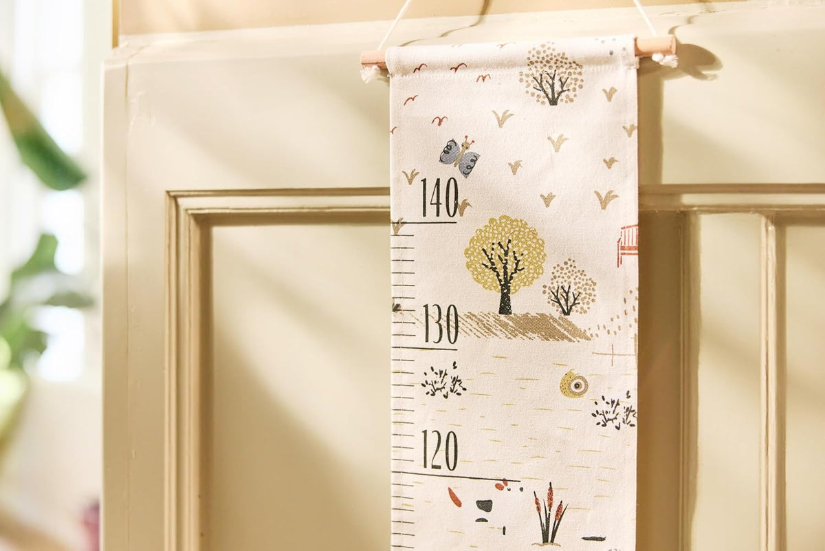 JOLLEIN Tiny Park textilný meter na meranie výšky 50 – 140 cm – fotografia produktu 4