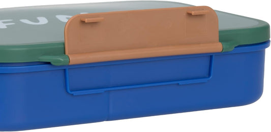 LÄSSIG Bento śniadaniówka z przegrodami 17 × 21 cm Tęcza – zdjęcie produktu 2