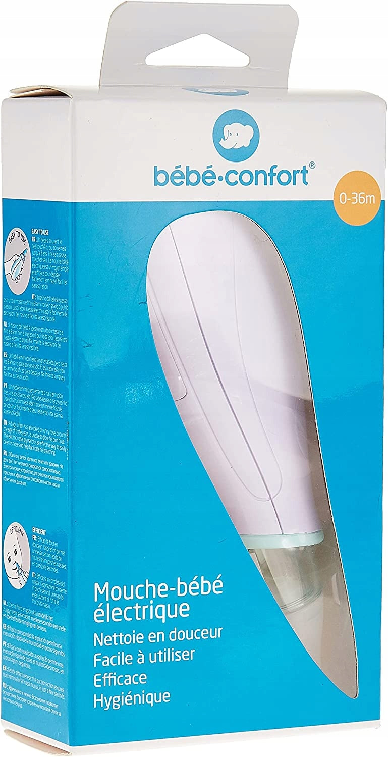 BEBE CONFORT ηλεκτρικός ρινικός αναρροφητήρας 4 ρύγχη + θήκη – φωτογραφία προϊόντος 5
