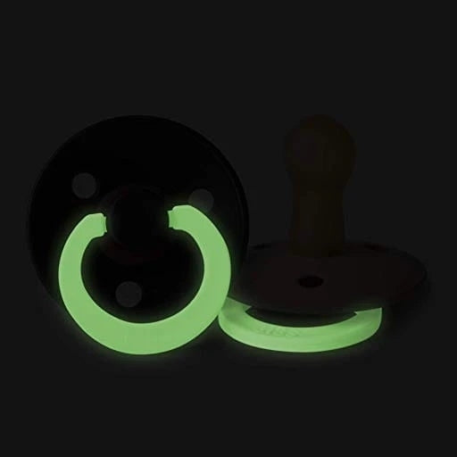 BIBS COLOUR GLOW cumlíky 2pack kaučuk 0-6 msc
