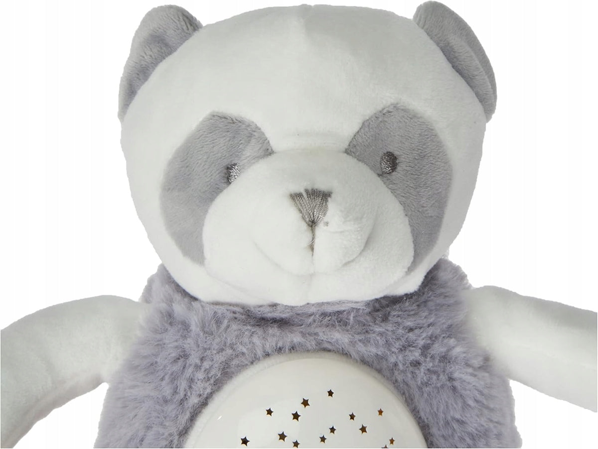 DOUDOU et COMPAGNIE peluche projecteur musical PANDA 25 cm