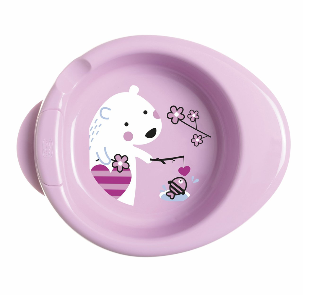 CHICCO assiette profonde maintient la chaleur 18 x 22 x 5 cm