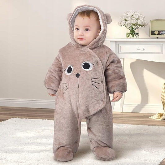 JIAMY combinaison d'hiver avec capuche 6-9 m 56 cm CHAT