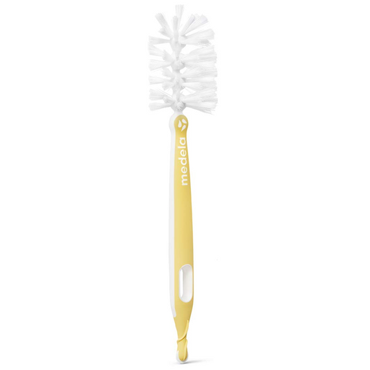 MEDELA 2in1 Bürste zur Reinigung von Saugern und Flaschen 30 cm + Ständer