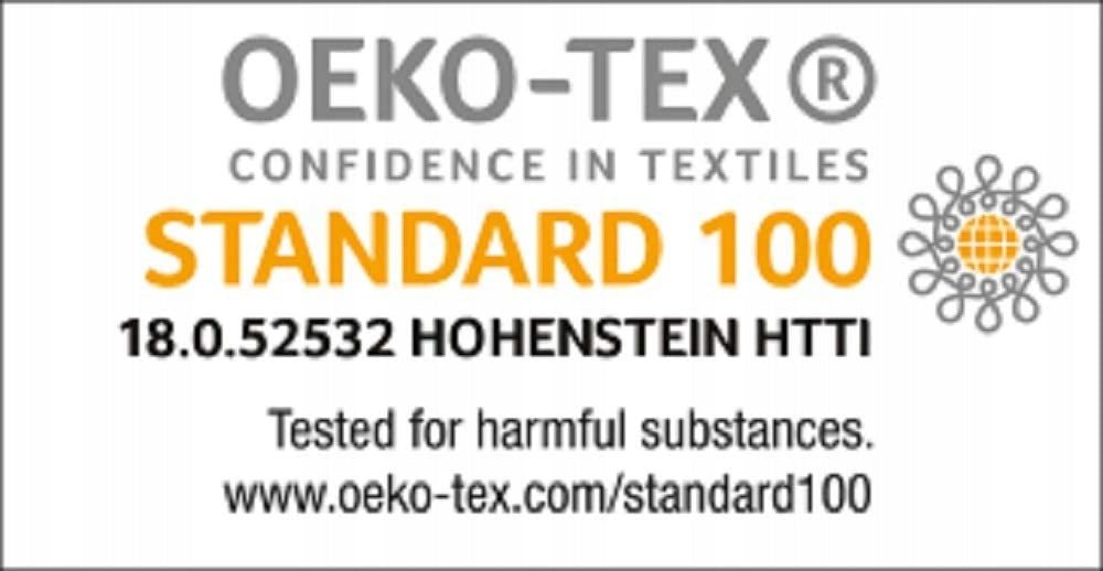 LASSIG bambusowe OTULACZE 120x120 z certyfikatem OEKO-TEX Standard 100, bezpieczne dla skóry maluszka
