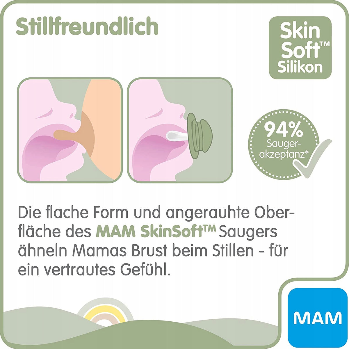MAM ORIGINAL PURE Beruhigungsschnuller x2 0–6 Mon. – Produktbild 5
