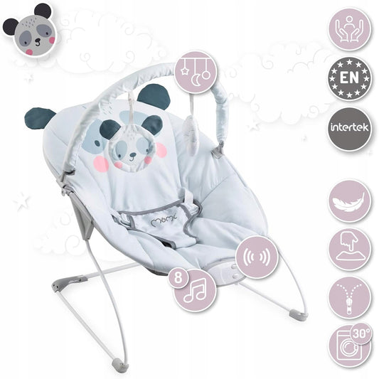 MOMI GLOSSY transat balancelle avec vibrations