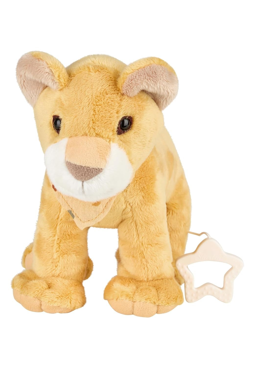 STERNTALER Leo Lion musical comforter with "Sandman" music box, 24 cm