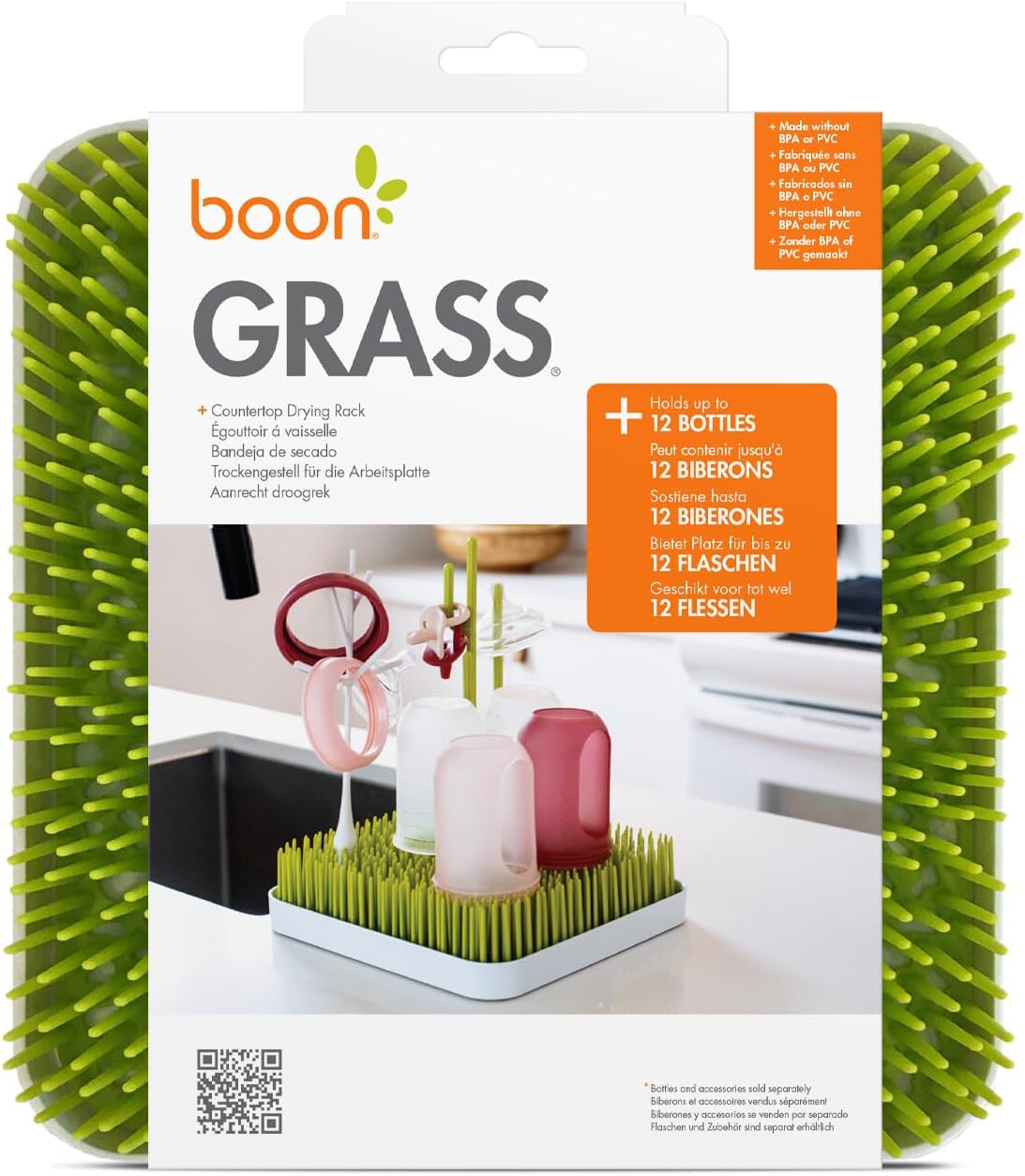 BOON GRASS égouttoir pour biberons et accessoires