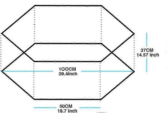 LALAWOW piscine sèche compacte 100cm SANS BALLES