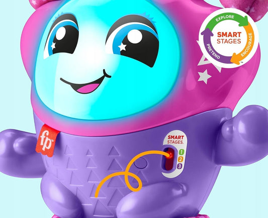 FISHER-PRICE interaktiv DJ TANZI sjunger dans 75 aktiviteter ENGELSKA SPRÅKET