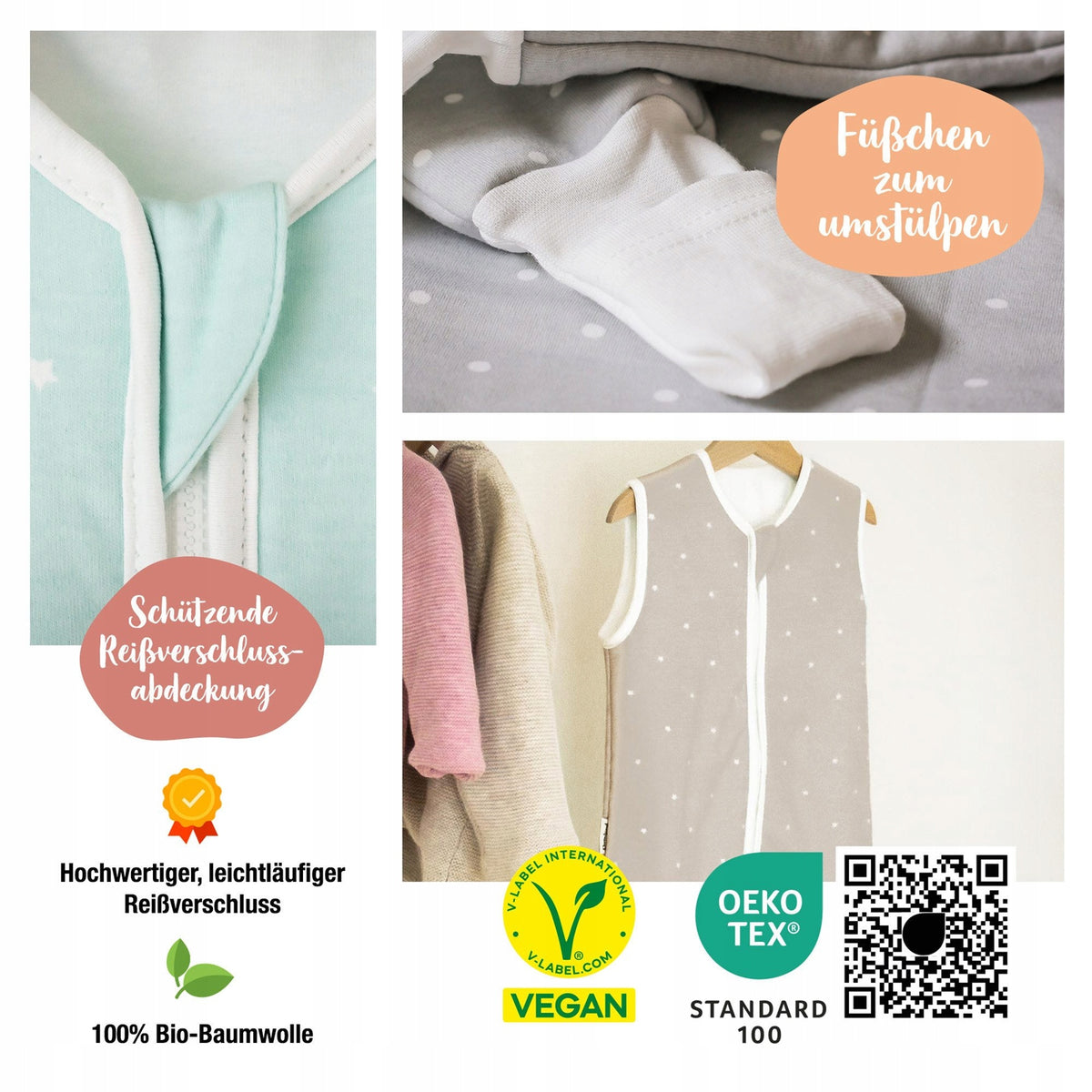 EHRENKIND śpiworek do spania zimowy 2,5TOG 100cm