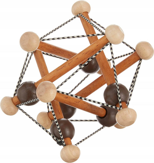 MANHATTAN TOY jouet éducatif en bois avec hochet, jouet de préhension, anneau de dentition