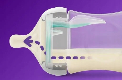 PHILIPS AVENT Natural RESPONSE butelka 125 ml 0msc+ AIRFREE VENT – zdjęcie produktu 4