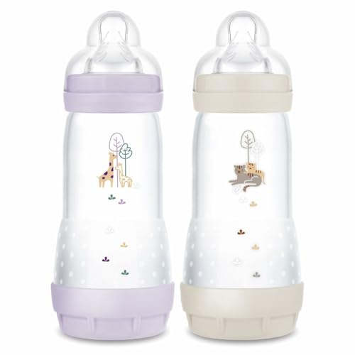 MAM Easy Start μπιμπερό κατά των κολικών 320 ml 4+, σε αμμώδη απόχρωση