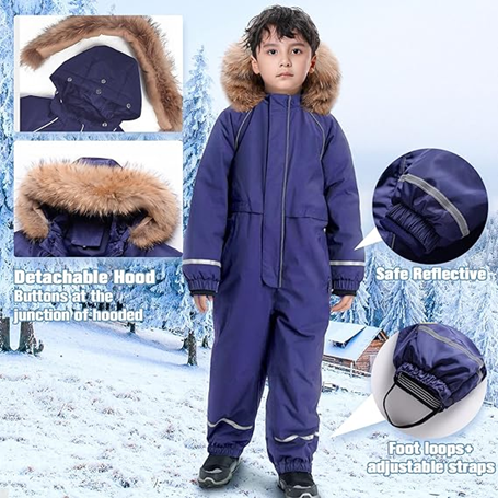 MINIZONE combinaison d'hiver 110-120 - SANS FOURRURE