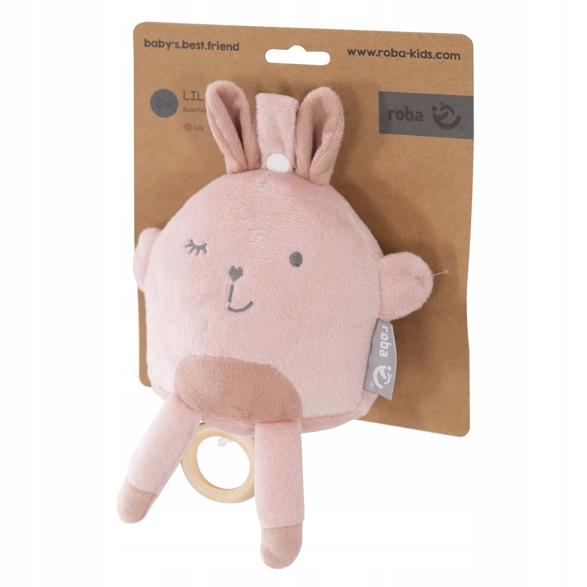 ROBA Lil Cutie zawieszka z pozytywką "La Le Lu" KRÓLIK LILY 23 cm – zdjęcie produktu 3