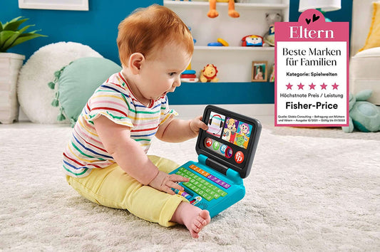 FISHER-PRICE интерактивен лаптоп J.NIEMIECKI 6m+