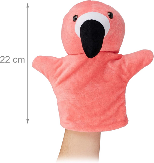 RELAXDAYS marionnettes en peluche pour jeux de rôle 8 personnages