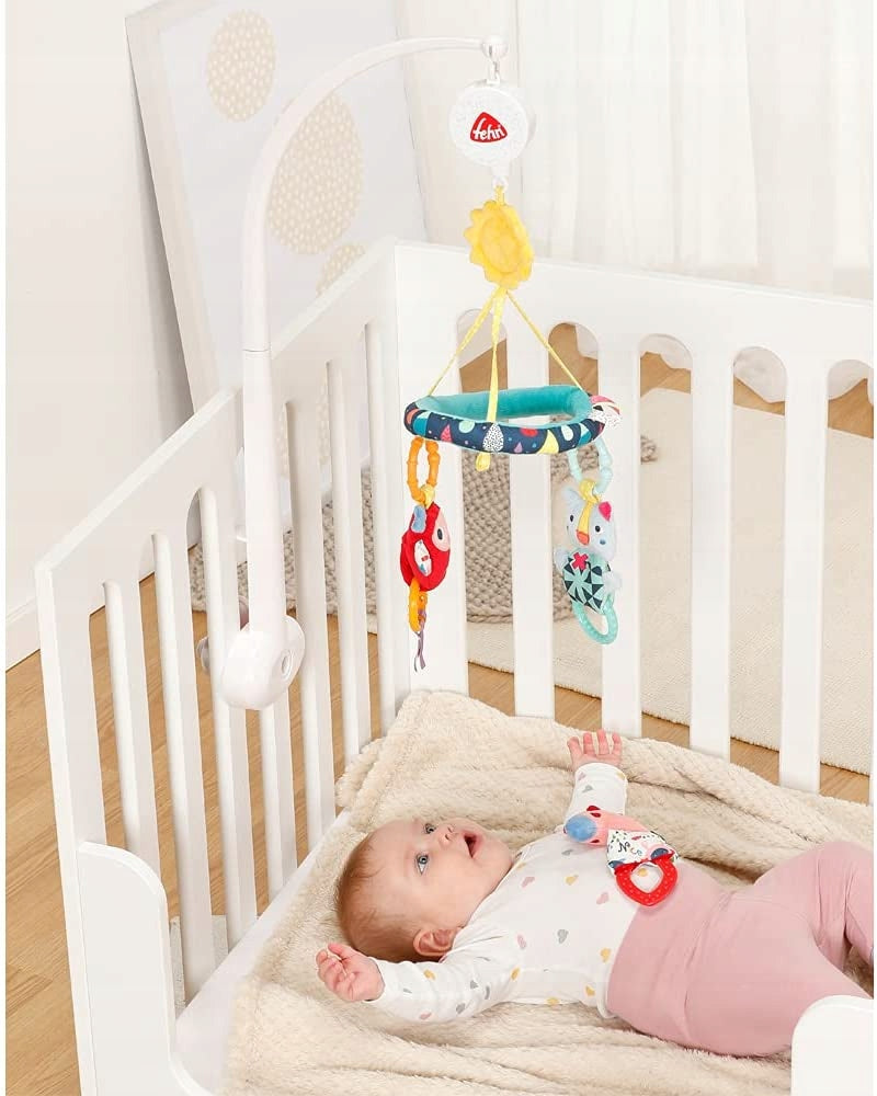 FEHN Color Friends mobile musical pour lit bébé